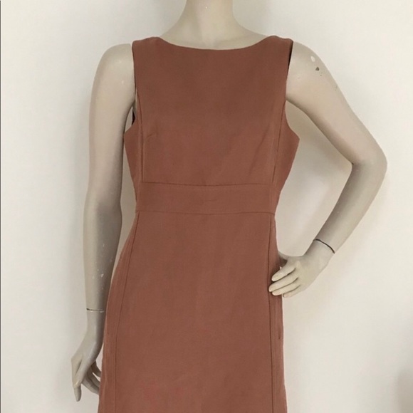 linen sheath dress